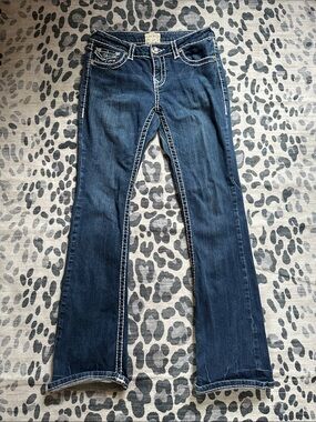 L.A. idol Dark Blue Bootcut Jeans